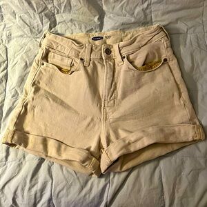 High rise shorts- a little stretch